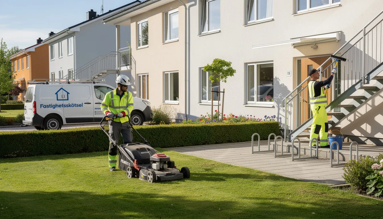 Illustration för Fastighetsskötare