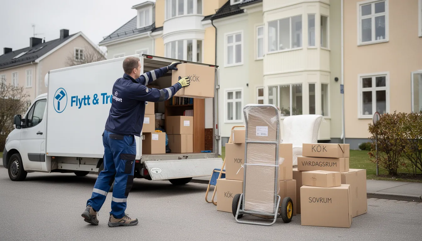 Illustration för Flyttfirma