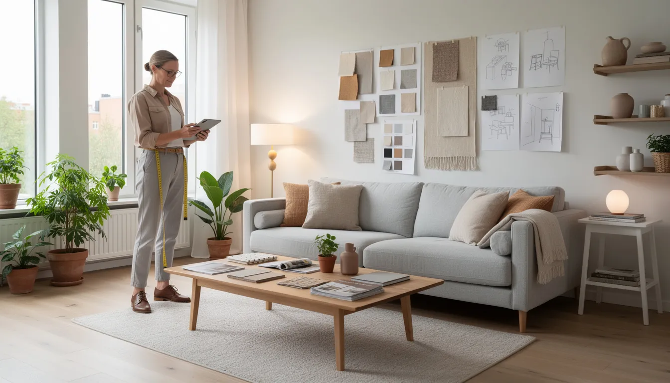 Illustration för Inredare