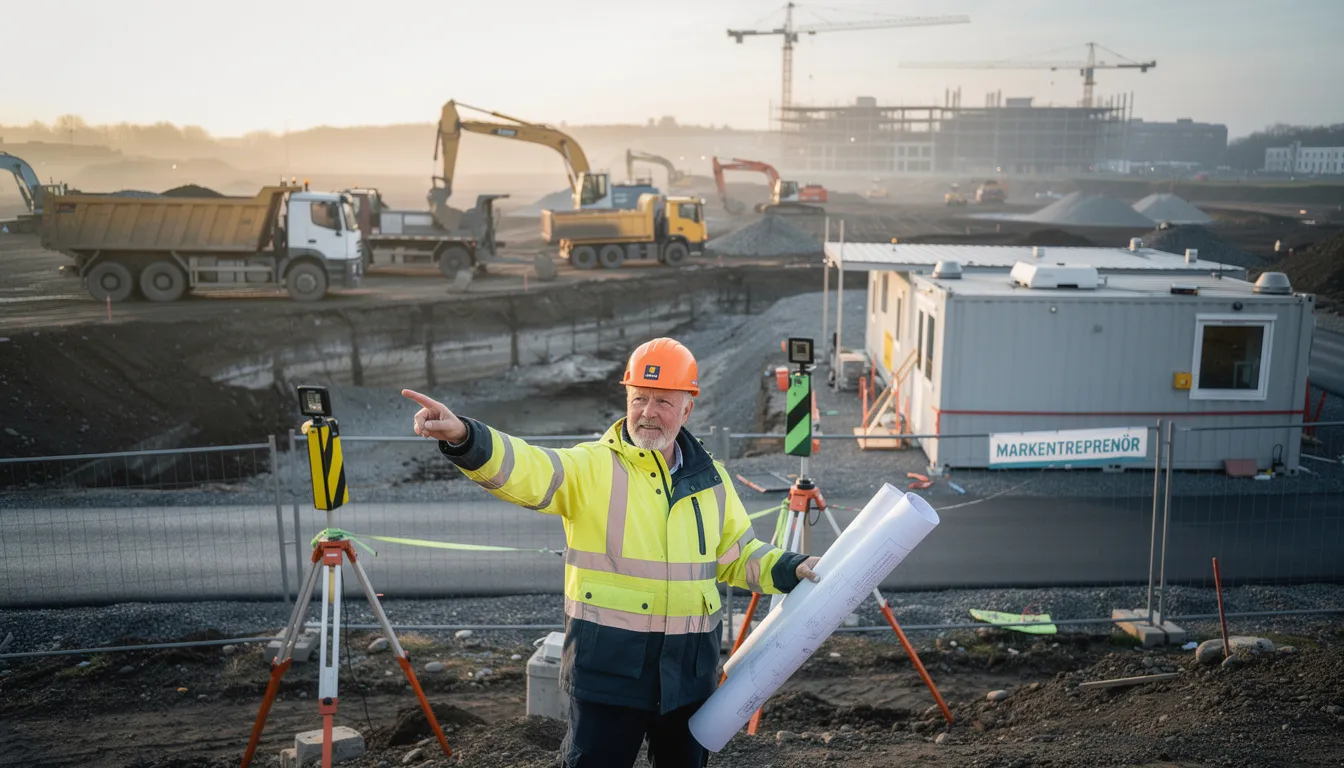 Illustration för Markentreprenör