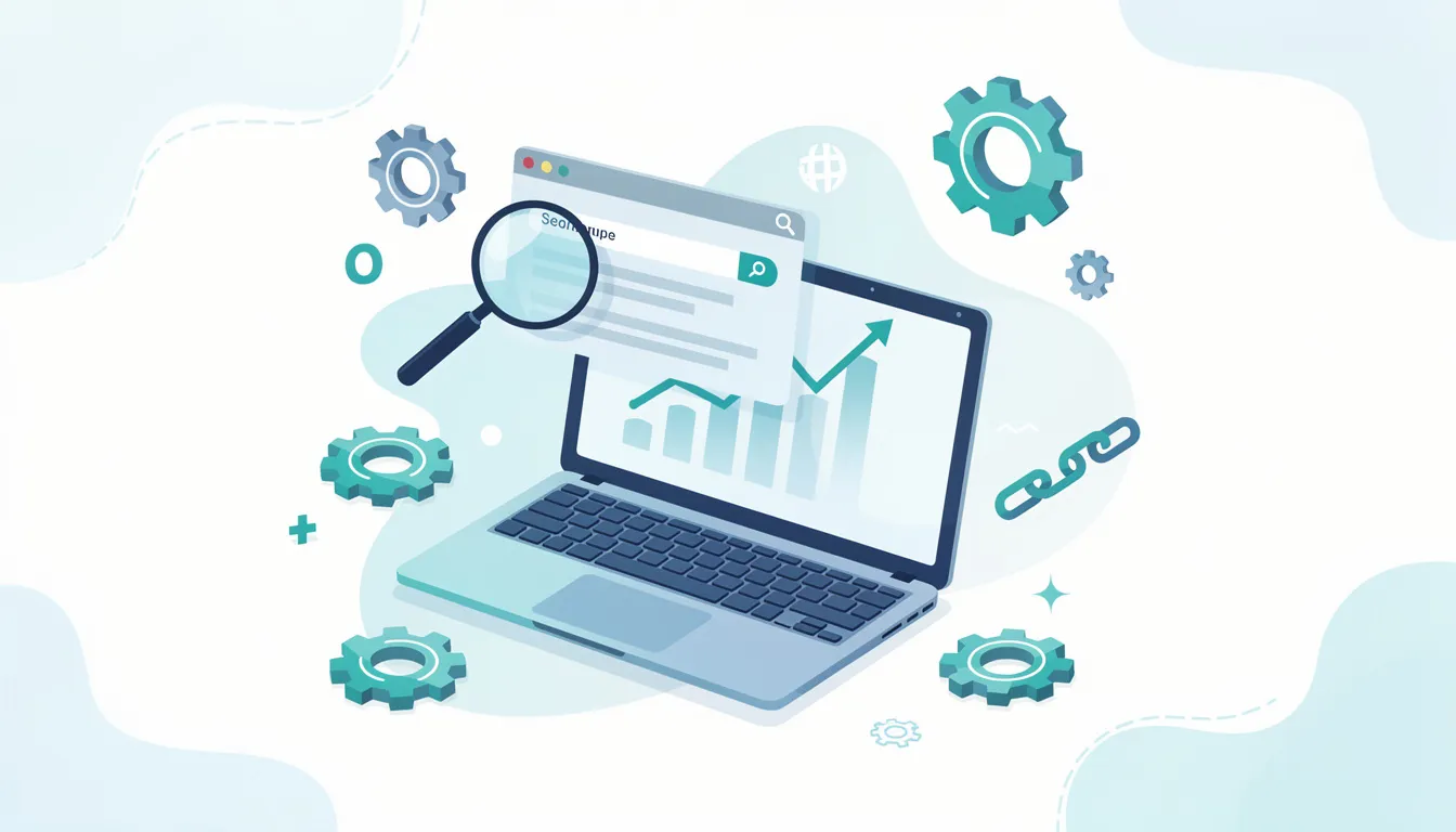 Illustration för SEO-konsult