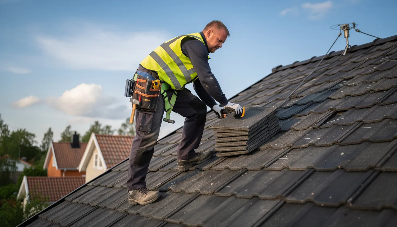 Illustration för Takläggare